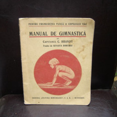 MANUAL DE GIMNASTICA - CAPITAN C. BRANDT