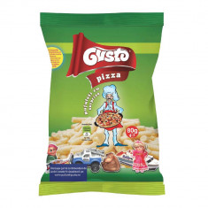 Pufuleti Gusto, 80 g, 9 Buc/Bax, Aroma de Pizza, Pufuleti, Punga de Pufuleti cu Pizza Gusto, Pufuleti Gusto cu Arome, Gusto Pufuleti, Bax Pungi de Puf