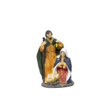 Statueta decorativa din rasina cu Famila Sfanta, inaltime 20cm / ZTS 8025