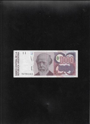 Argentina 1000 1.000 australes 1988(90) seria78738148 A! foto
