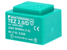 &quot;Transformator &Icirc;ncapsulat 2VA 230VAC 9V PCB TEZ&quot;