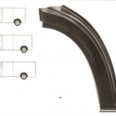 Segment reparatie aripa fata interior Mercedes Sprinter 1995-2006, VW LT 05.1996-12.2005 Partea Stanga, Punte Fata in spatele rotii , element exterio