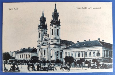 Arad - Catedrala ortodoxa romana - printata, necirculata, animata foto