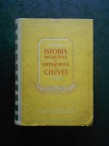 G. EFIMOV - ISTORIA MODERNA SI CONTEMPORANA A CHINEI (1953, editie cartonata)