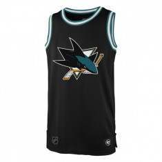 San Jose Sharks maiou de barba?i 47 GRAFTON Tank NHL black - M foto