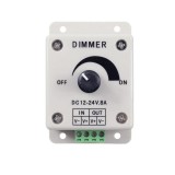 Controler manual LED monocrom elSales ELS-CMLM, 12-24 V, 8 A, crem