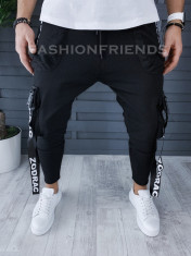 Pantaloni de trening negri - VAGABOND - A8857 foto