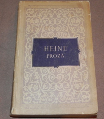 PROZA HEINRICH HEINE foto