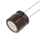 Condensator electrolitic low ESR THT 100uF 100VDC 16x15mm