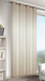 Draperie cu inele, Struktur Alex, L140 x H245, alb Relax KipRoom