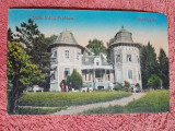 Carte postala, Baile Slanic-Prahova, vila Bagdat, perioada interbelica