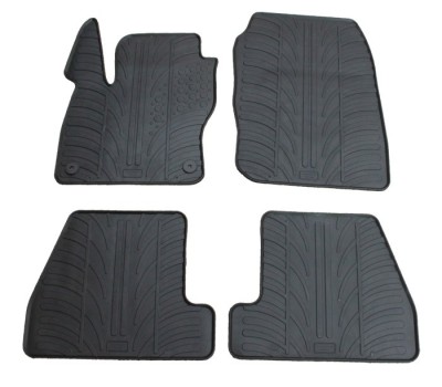 Set covorase auto din cauciuc Ford Focus 3 2011-01.2015 3/5 Usi Hatchback/Combi. Negru, Gledring, 4 buc. AutoDrive ProParts foto