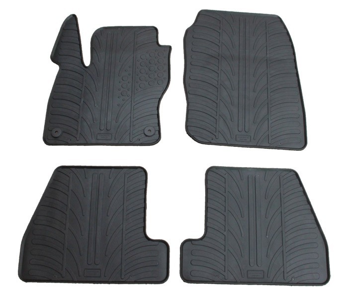 Set covorase auto din cauciuc Ford Focus 3 2011-01.2015 3/5 Usi Hatchback/Combi. Negru, Gledring, 4 buc. AutoDrive ProParts