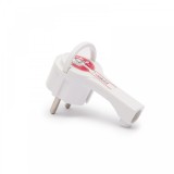 05950WH - Fisa volanta 250V~50Hz / 16A - alb- 90&deg; Best CarHome, Delight
