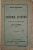 Sistemul esteticii - Ernst Meumann - Filosofie - Carte anticariat