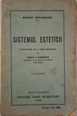 Sistemul esteticii &ndash; Ernst Meumann