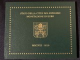 Vatican 2018 - set complet de la 1 cent la 2 euro BU