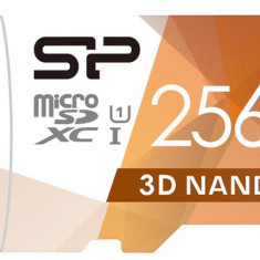 Card de memorie Silicon Power Superior Pro microSDXC, 256GB, Clasa 10, UHS-I, U3, V30, Adaptor microSD