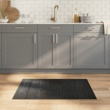 Covor bambus vidaXL gri 70x100 cm, dreptunghiular, antiderapant