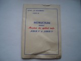 Instructiuni pentru masinile electrice de spalat rufe tip Albalux 4 si 5