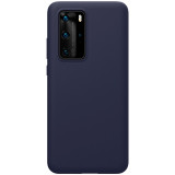 Husa TPU Nillkin Flex Pure Liquid Silicone pentru Huawei P40 Pro, Bleumarin