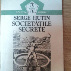 SOCIETATILE SECRETE- SERGE HUTIN