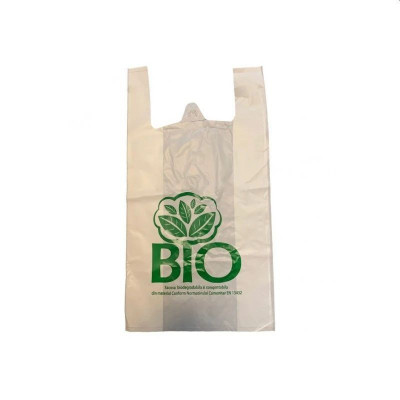 Set 100 sacose biodegradabile tip maieu, 50 x 27 cm MultiMark GlobalProd foto