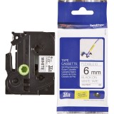 Banda de etichete Brother TZEFX211, BLK/WHITE/FLEX