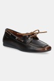 Vagabond Shoemakers mocasini de piele HILLARY culoarea maro, cu toc plat, 5925-418-33