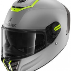 Casca Moto Shark Spartan RS Blank SP Gri / Galben Marimea XL HE8105E-SYS-XL