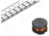 Inductor BOURNS SMD 3,9&micro;H 4,4A 8mm fir