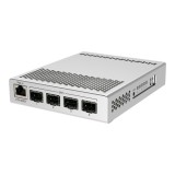 Cumpara ieftin Switch MikroTik CRS305-1G-4S+IN, 1x Gigabit, 4x SFP+ 10Gbps, Carcasă Metalică, RouterOS/SwOS