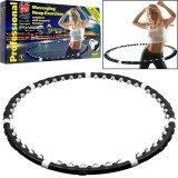 Cumpara ieftin Hula Hoop Fitness si Masaj As Seen On TV, Exerciser Magnetic, Ardere Calorii, Diametru 102cm, 1300g