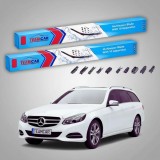 Cumpara ieftin Ștergătoare Mercedes-Benz Clasa E T-Model S212 Facelift 2014-2016 | Set Față Flat &ndash; TeamCar&reg;