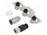 Conector M8 mamă 3 pini drept pe cablu WEIDM&Uuml;LLER 0,14-0,34mm2