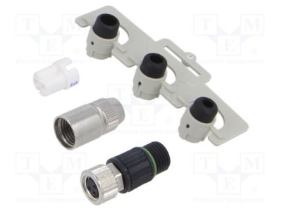 Conector M8 mamă 3 pini drept pe cablu WEIDM&amp;Uuml;LLER 0,14-0,34mm2 foto