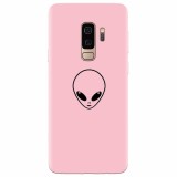 Husa silicon pentru Samsung S9 Plus, Pink Alien