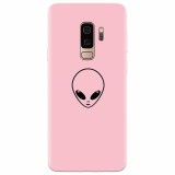 Husa silicon pentru Samsung S9 Plus, Pink Alien