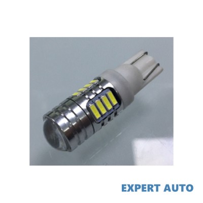 Bec led t10 4014 12+1 smd 5w 12v canbus Alta marca Alt model #7 foto