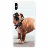 Husa silicon pentru Apple Iphone X, Little Dog Puppy Animal