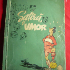 Satira si Umor - Ed.Cultura Fizica si Sport 1954 ,ilustratii Matty , 136 pag