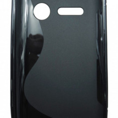 Husa silicon S-line neagra pentru Vodafone Smart 4 Mini 785
