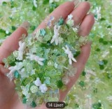 Figurine 3D volumetrice pentru manichiură, set de 50 bucăți D13