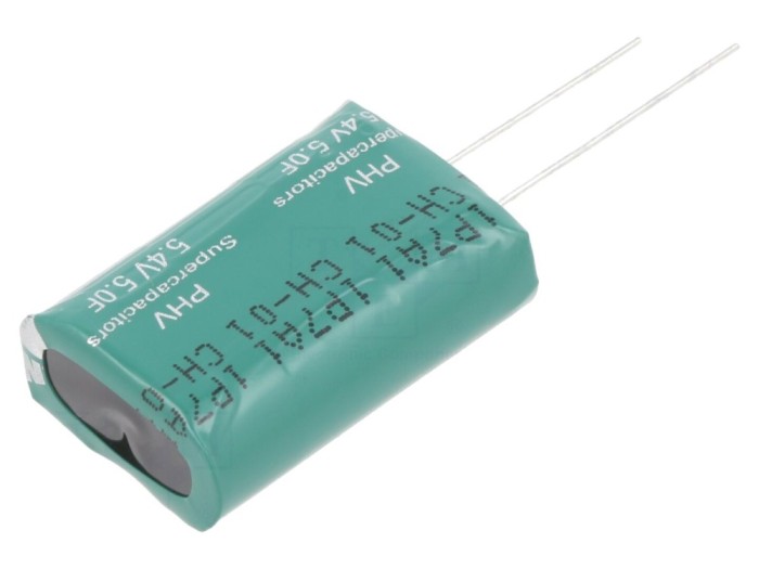 Condensator super 5F 5,4VDC THT