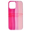 Husa Silicon Woven Texture Lollipop iPhone 13 Pro Max