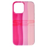 Husa Silicon Woven Texture Lollipop iPhone 13 Pro Max