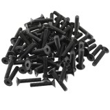 Set 100 suruburi M4, otel, lungime 20mm, cap ingropat, pas filet 0.7, BOSSARD, S000342