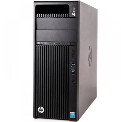 Unitate PC Refurbished, HP Z440 WORKSTATION TOWER, Procesor XEON E5 1650 V3, Memorie RAM 16 GB, SSD 256 GB, Windows 10 Pro, Placa video Nvidia Geforce foto