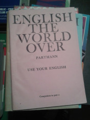 ENGLISH THE WORLD OVER foto