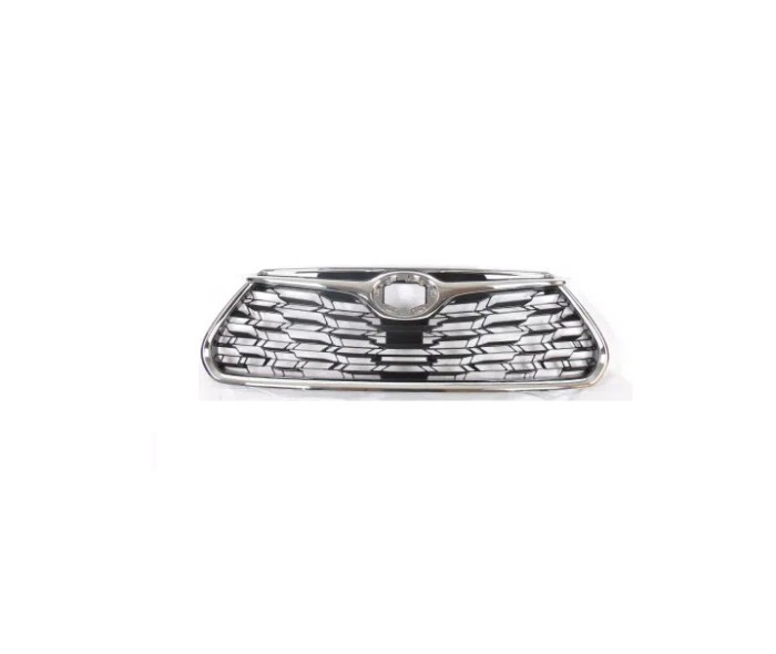 Grila radiator Toyota Highlander (Xu70), 11.2019-, montare fata, negru/argintiu, RapidAuto